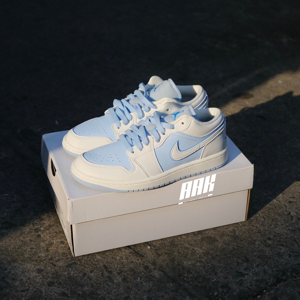 AIR JORDAN 1 LOW ' REVERSE ICE BLUE ' ( DV1299 104)