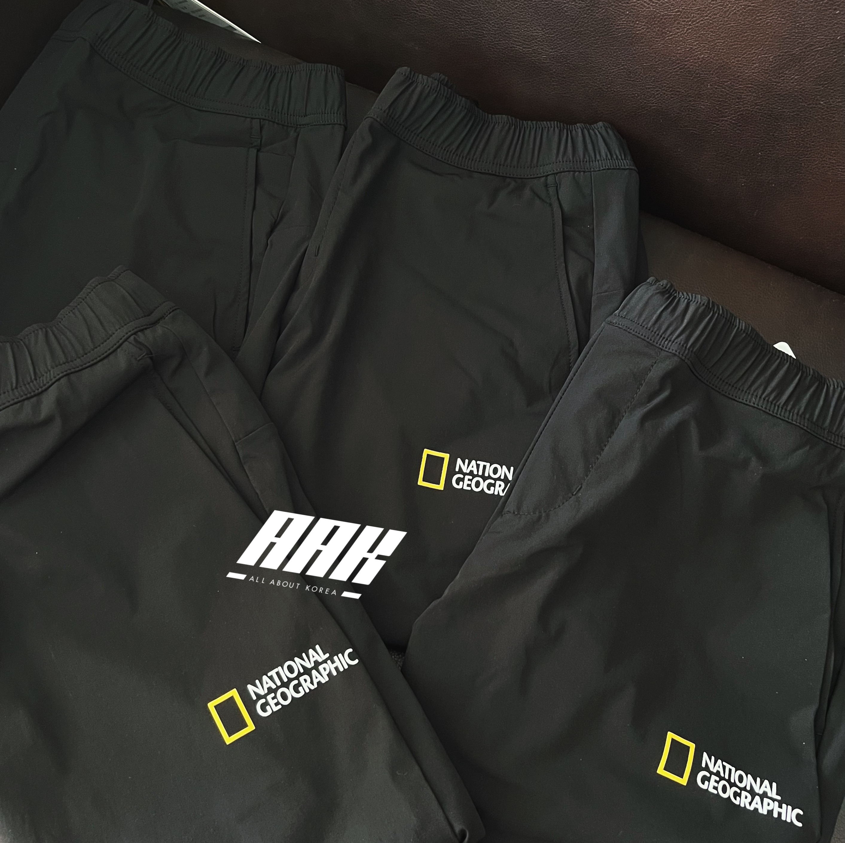 NATIONAL GEOGRAPHIC HALF PANTS CARBON BLACK