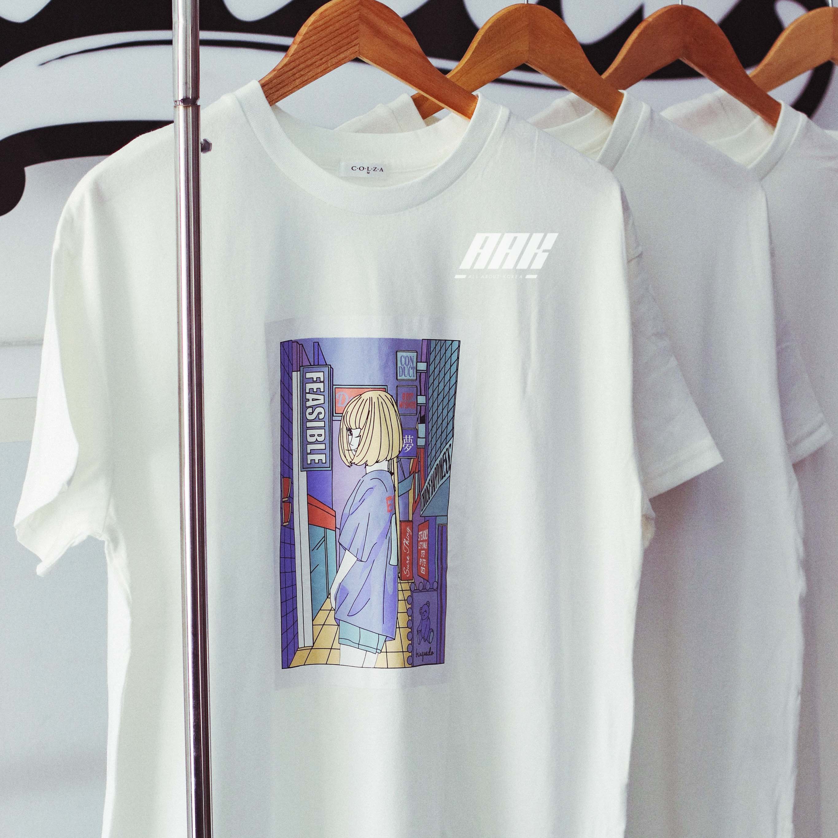 Colza Tee "COOL GIRL"
