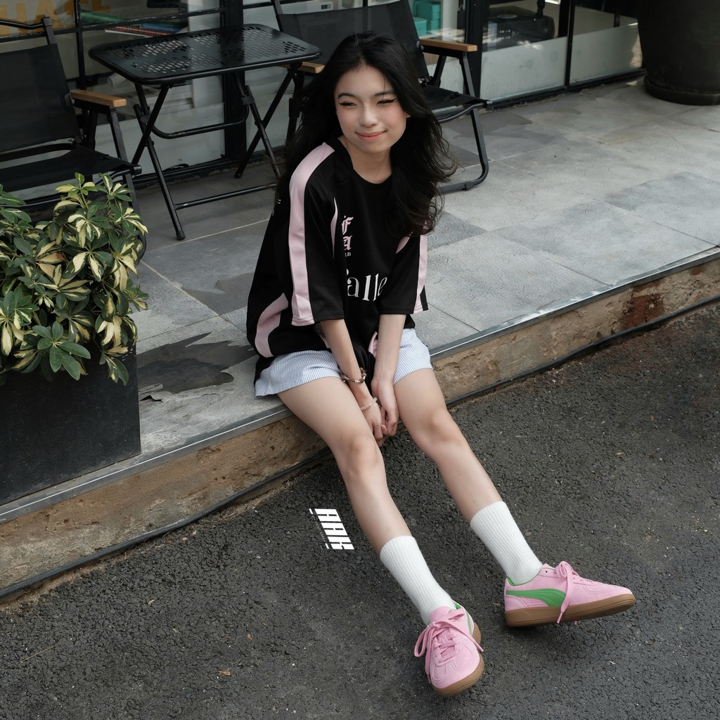 PUMA PALERMO - PINK DELIGHT/GREEN GUM  (397549 01)