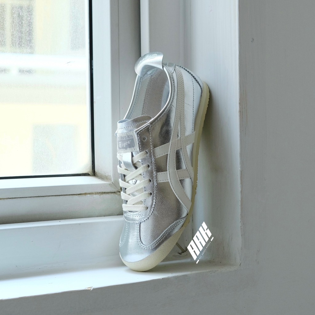 ONITSUKA MEXICO 66 SILVER/OFFWHITE (1183B566-021)