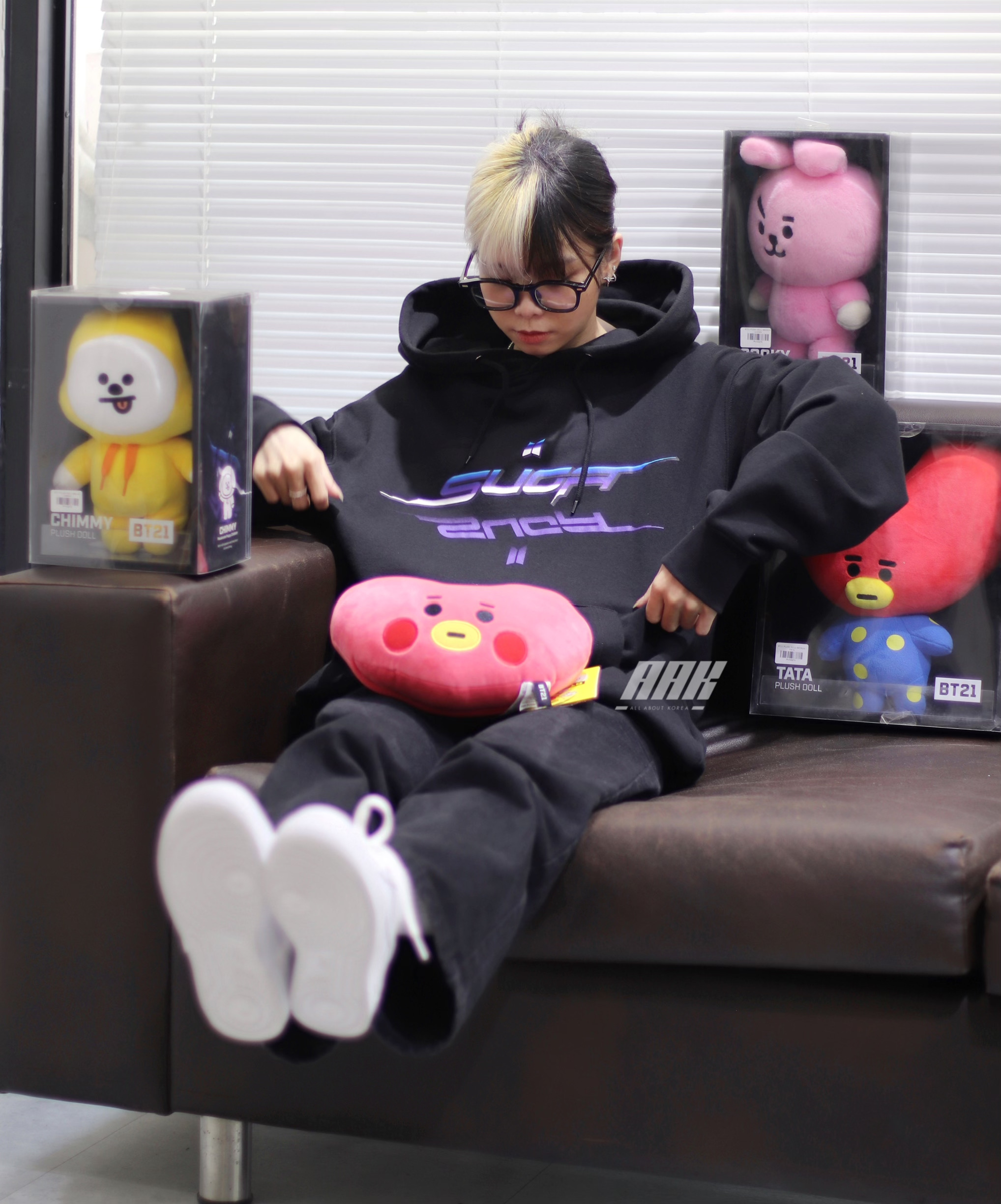 HOODIE BTS BLACK