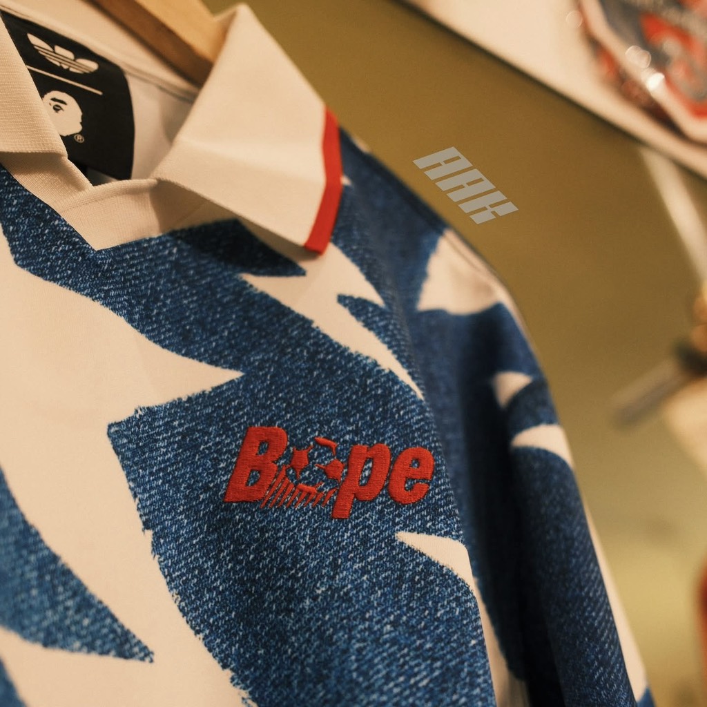 ADIDAS X BAPE LONGSLEEVE STAR JERSEY ( KF4913)