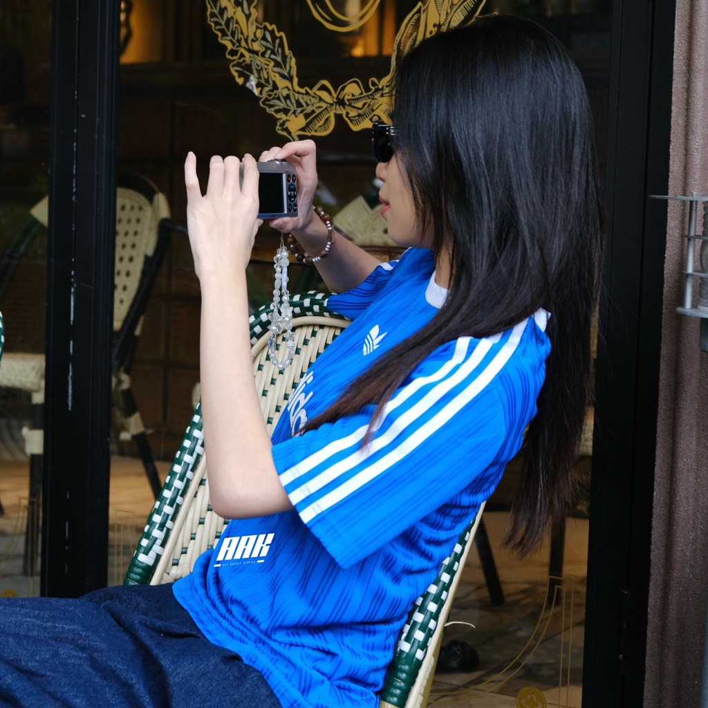 ADIDAS ADICOLOR TEE / BLUE - IN8375