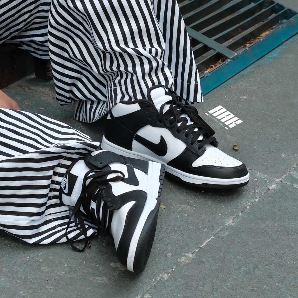 NIKE DUNK MID PANDA - FQ8784 100