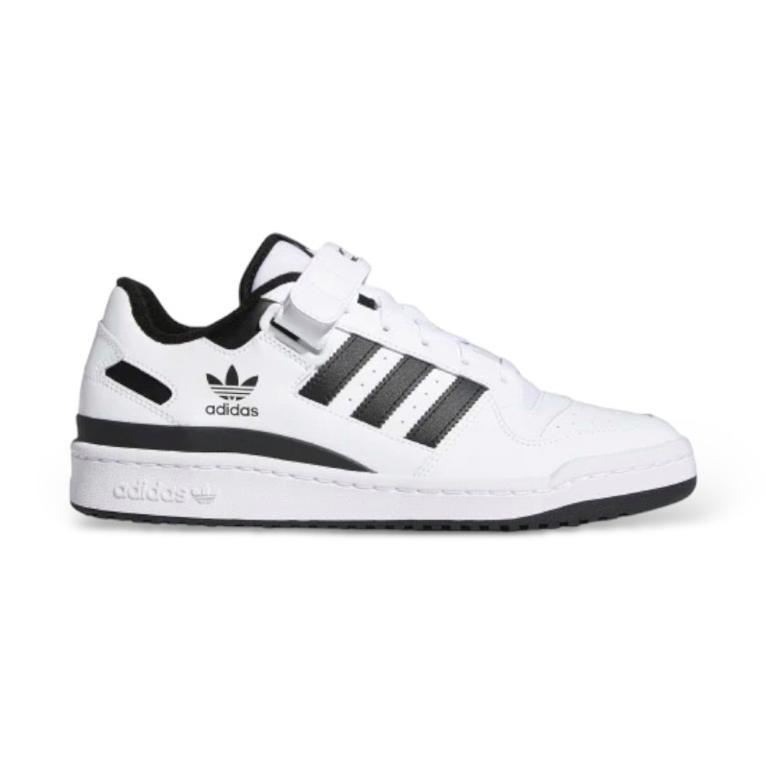 ADIDAS FORUM LOW BLACK WHITE - FY7757