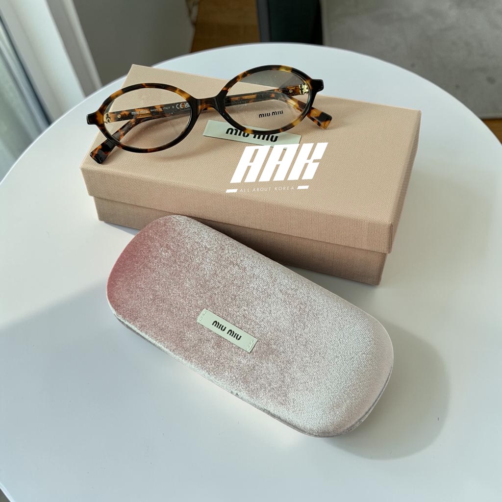 Miu Miu Eyeglasses "Havana Brown" (0MU04ZSVAU08N)
