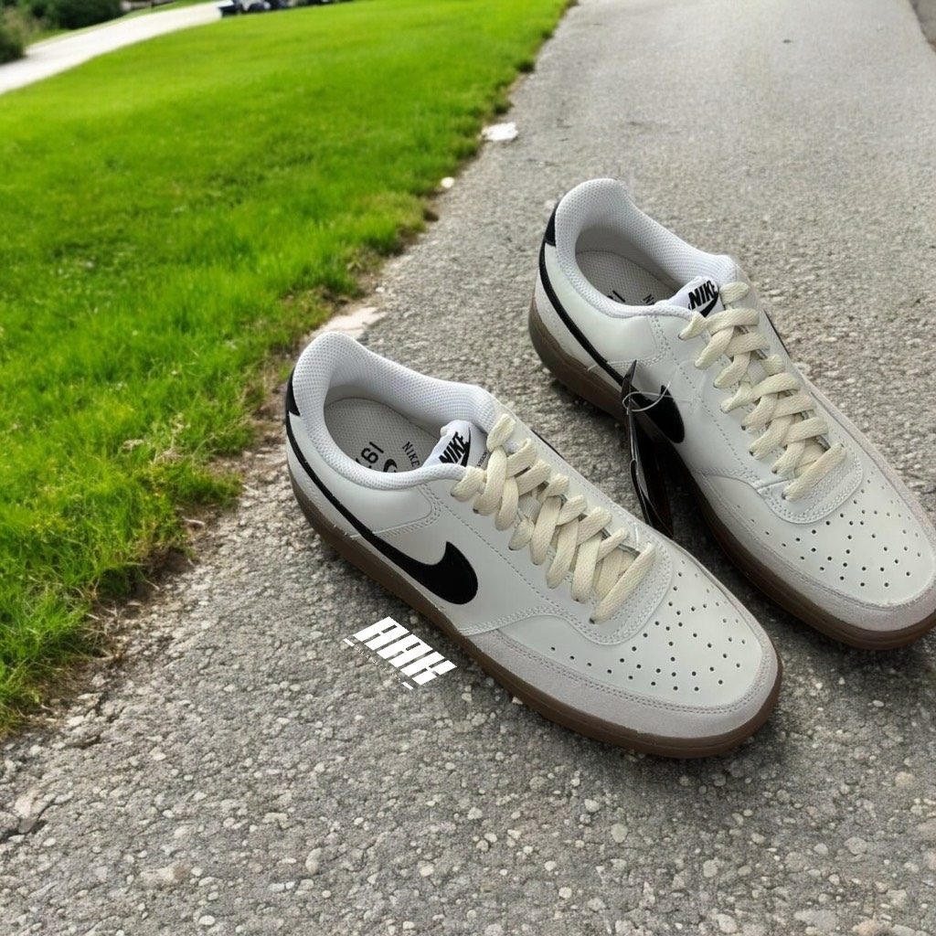 NIKE COURT VISION LOW 'SAIL LIGHT BROWN' - (FQ8075 133)