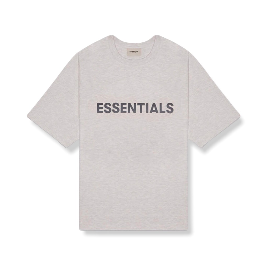 ESSENTIAL GREY LOGO TEE - 125BT202002F DKH OATMEAL