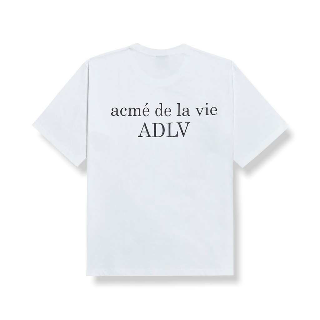 ADLV BABY FACE T-SHIRT WHITE PIZZA - ADLV19SS SSWHBF PZZ