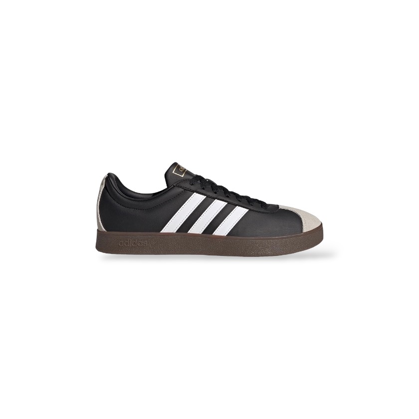 ADIDAS VL COURT CLASSIC BLACK/WHITE GUM ( JQ2471)