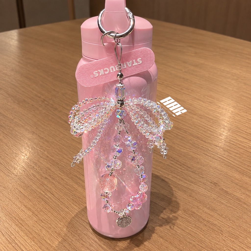 Starbucks Sakura Series Thermos Cup Pendant Pink
