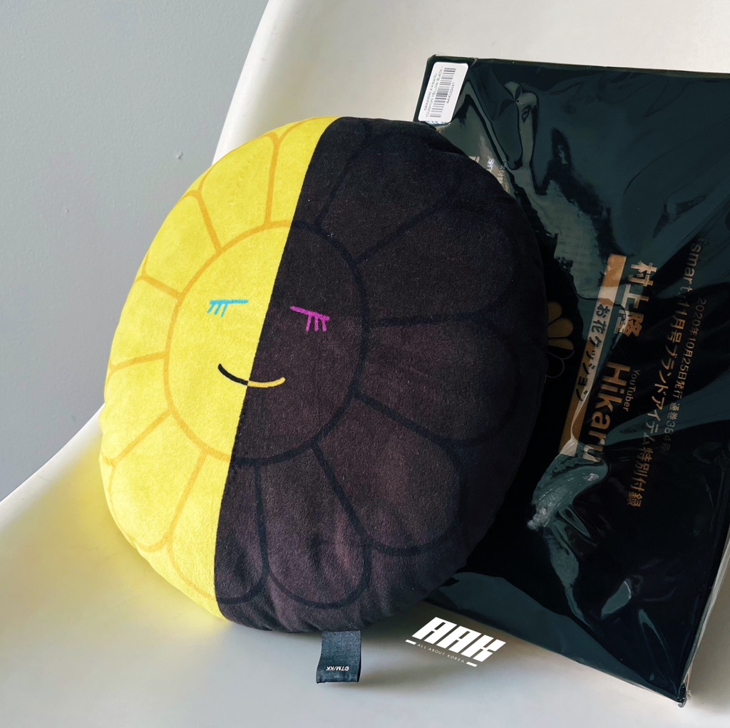 KAIKAIKIKI X HIKARU CUSHION YELLOW BLACK