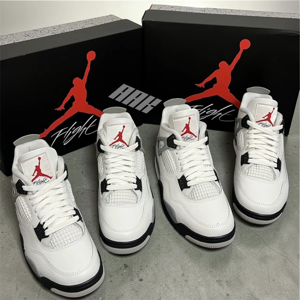 AIR JORDAN 4 RETRO OG ‘WHITE CEMENT’ 2025 (FV5029 100)