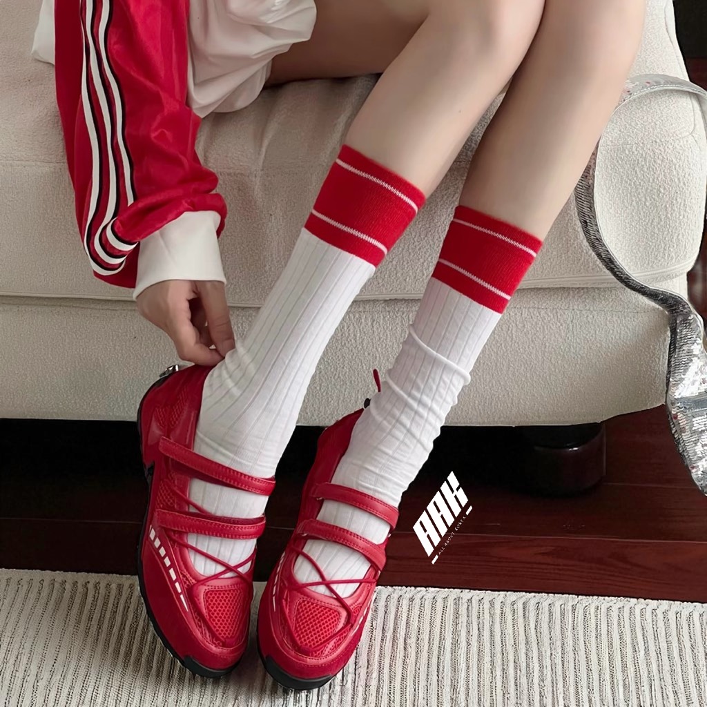 DAPHNE.LAB BALLET SHOES RED (88251 01001 107)