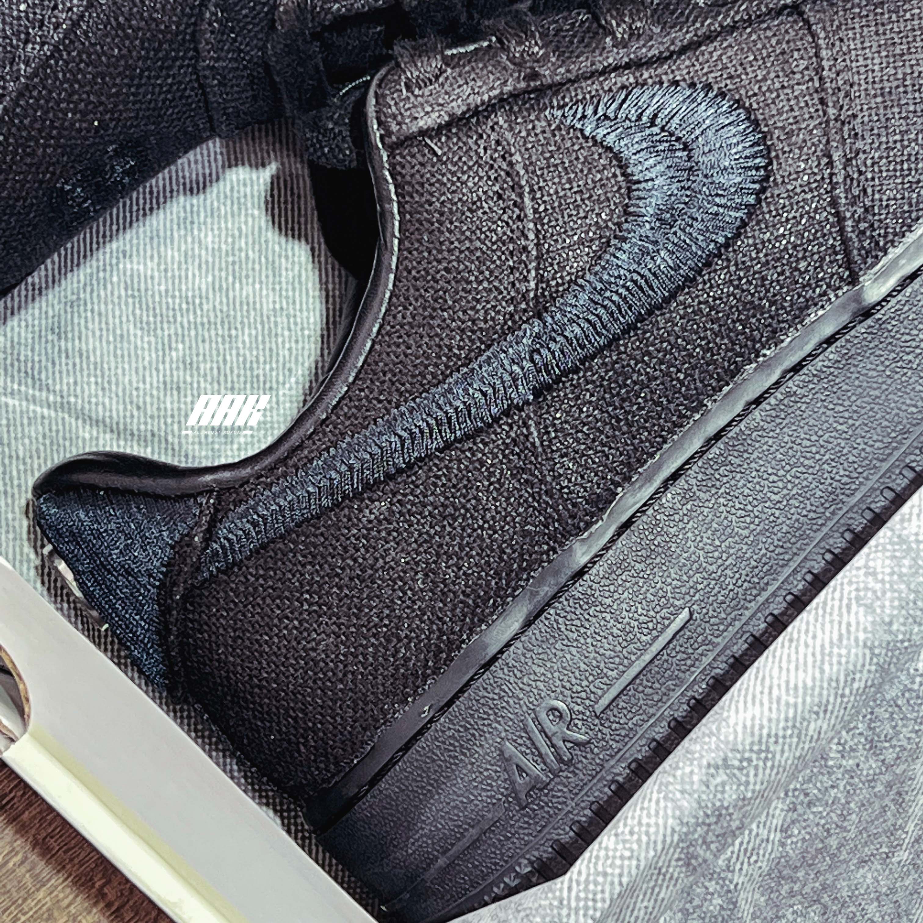 AIR FORCE 1 LOW X STUSSY BLACK NOIR CZ9084 001