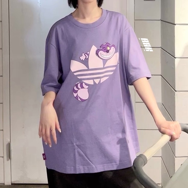 Adidas x Disney Cheshire Cat Loose Fit / PURPLE ( KY8306 )