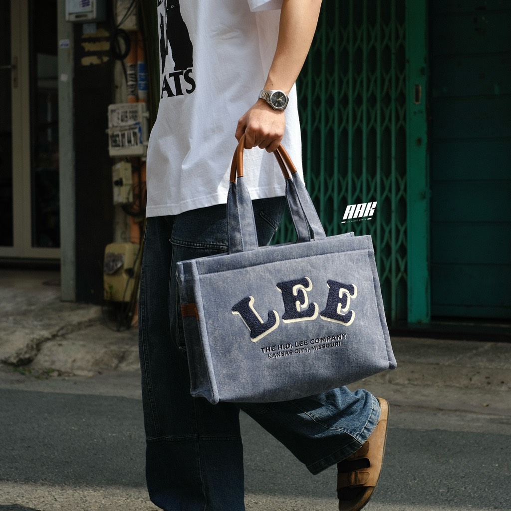 LEE LOGO TOTE BAG (LE230005M-602)