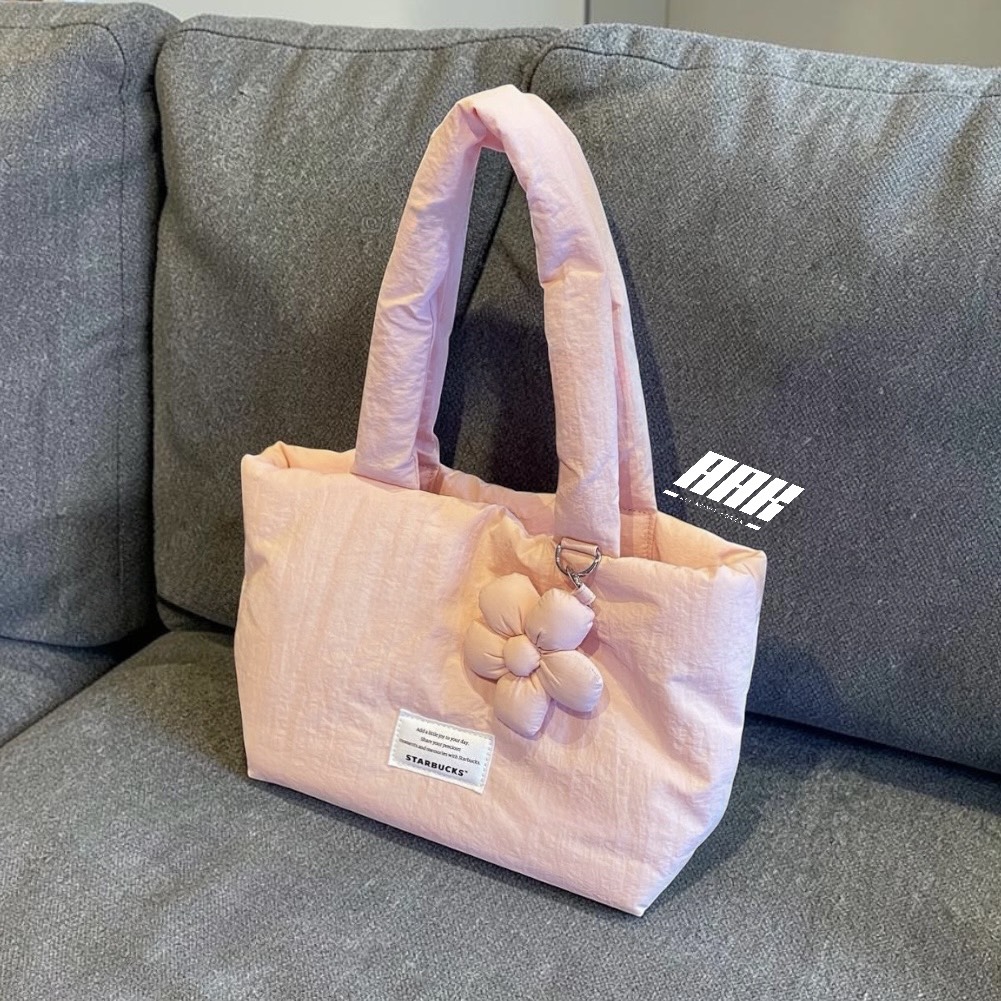 Starbucks Flowers Tote Bag