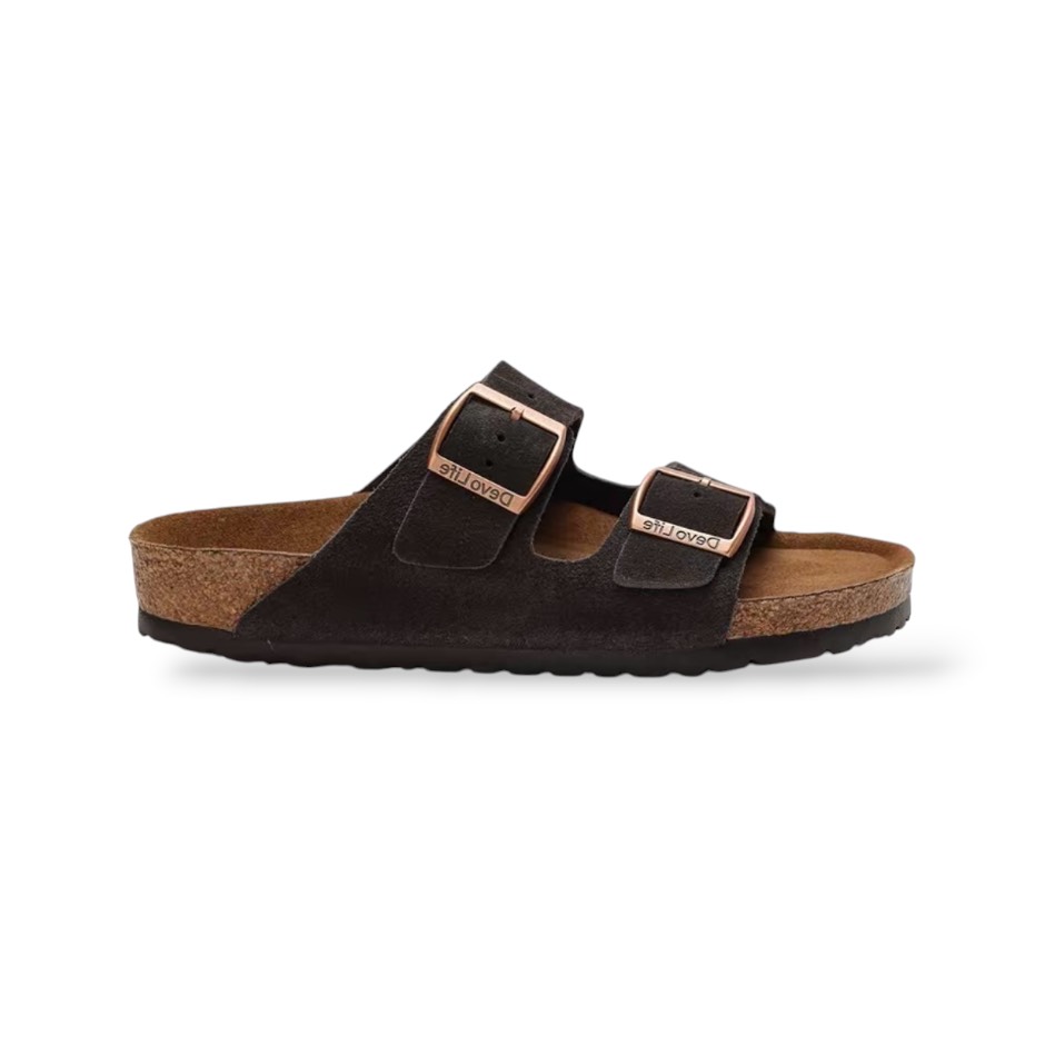 Devo Life Double Strap Arizona Suede / DARK BROWN (119WR02618)