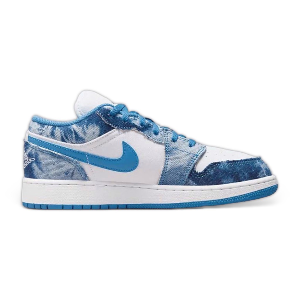 NIKE AIR JORDAN 1 LOW WASHED DENIM - DM8947 100