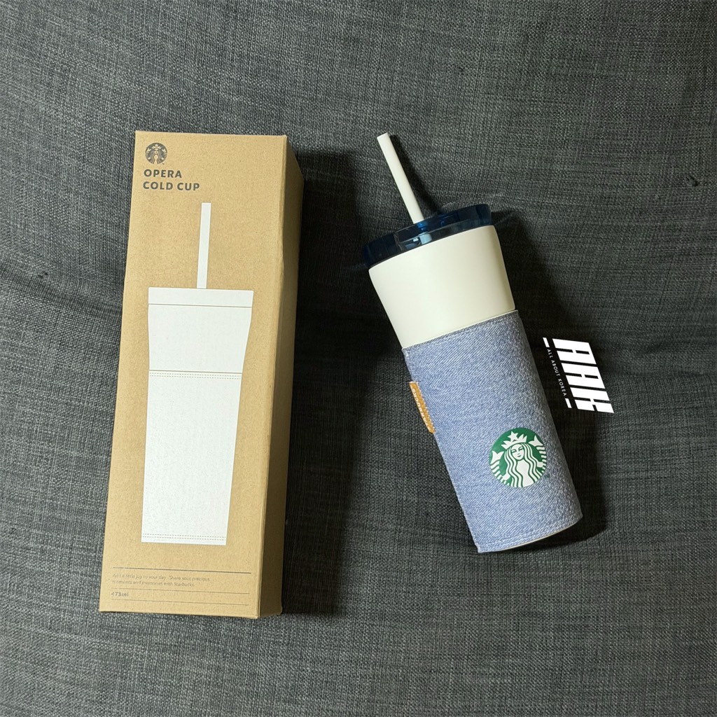 Starbucks Washed Blue Opera Coldcup / 473ML