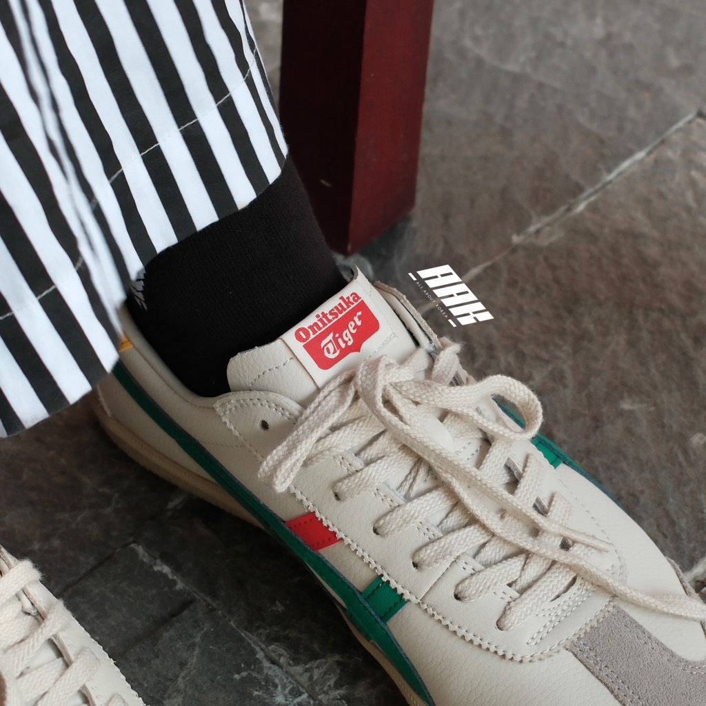 ONITSUKA TIGER TOKUTEN WHITE/GREEN (1183C095-200)