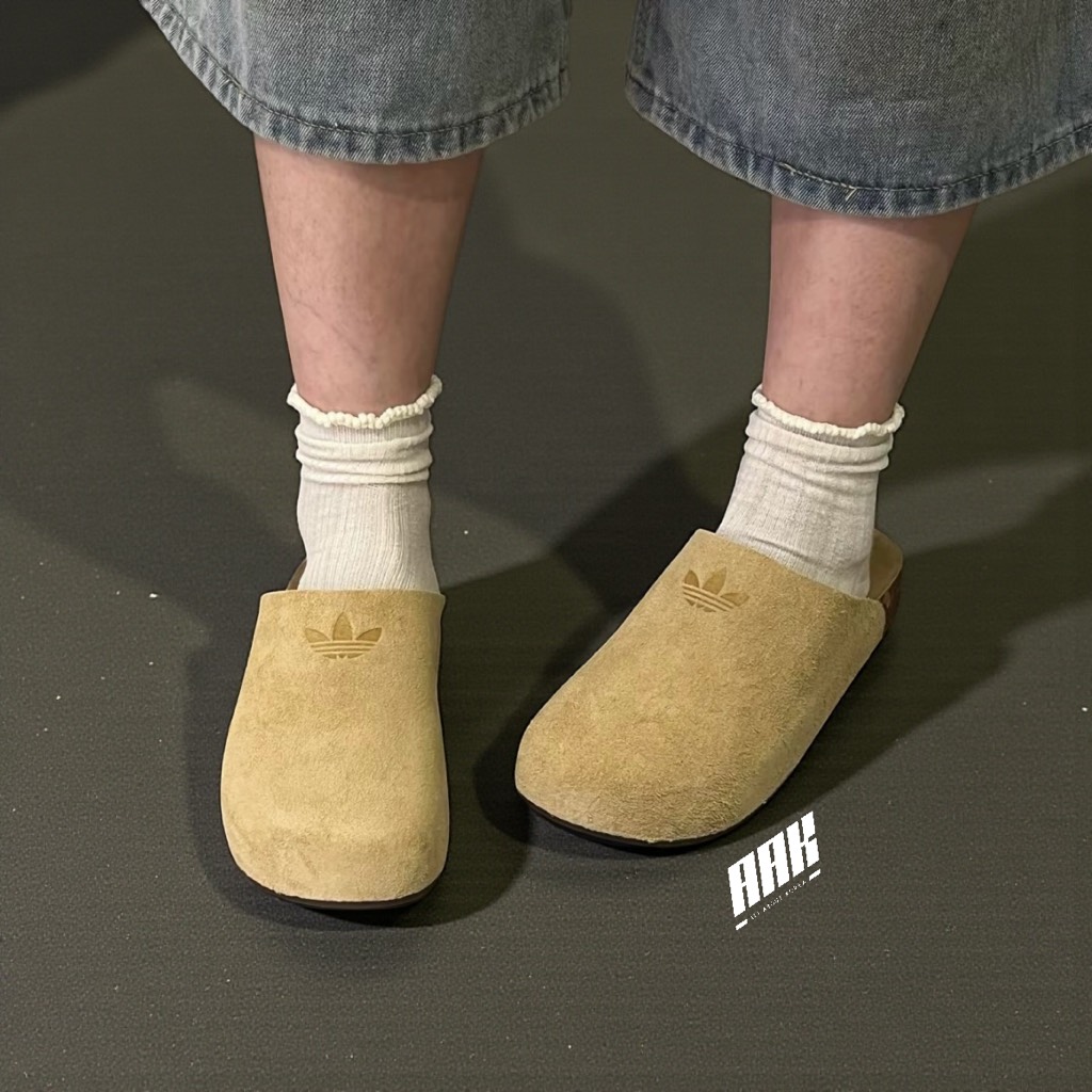 ADIDAS ADIMULE SLIDES "GOLDEN" ( JR3587)