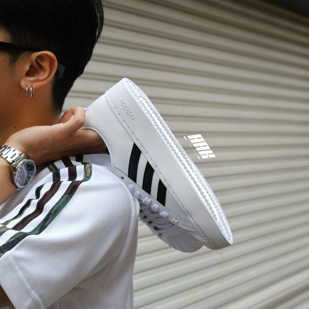 ADIDAS STREET CHECK WHITE/BLACK  ( GW5493 )