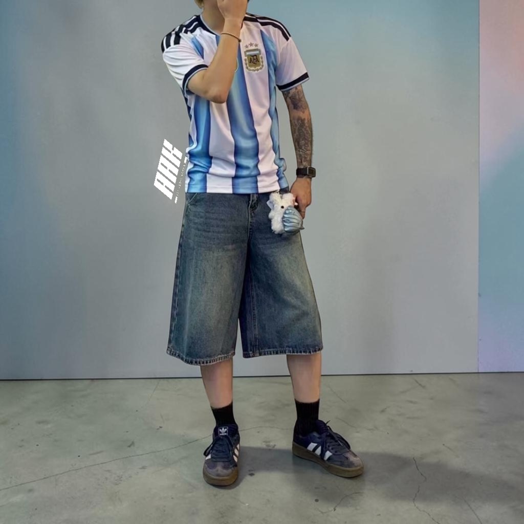Adidas Argentina AFA Home Jersey 26 ‘Jersey White/Icey Blue’ (JM8396)