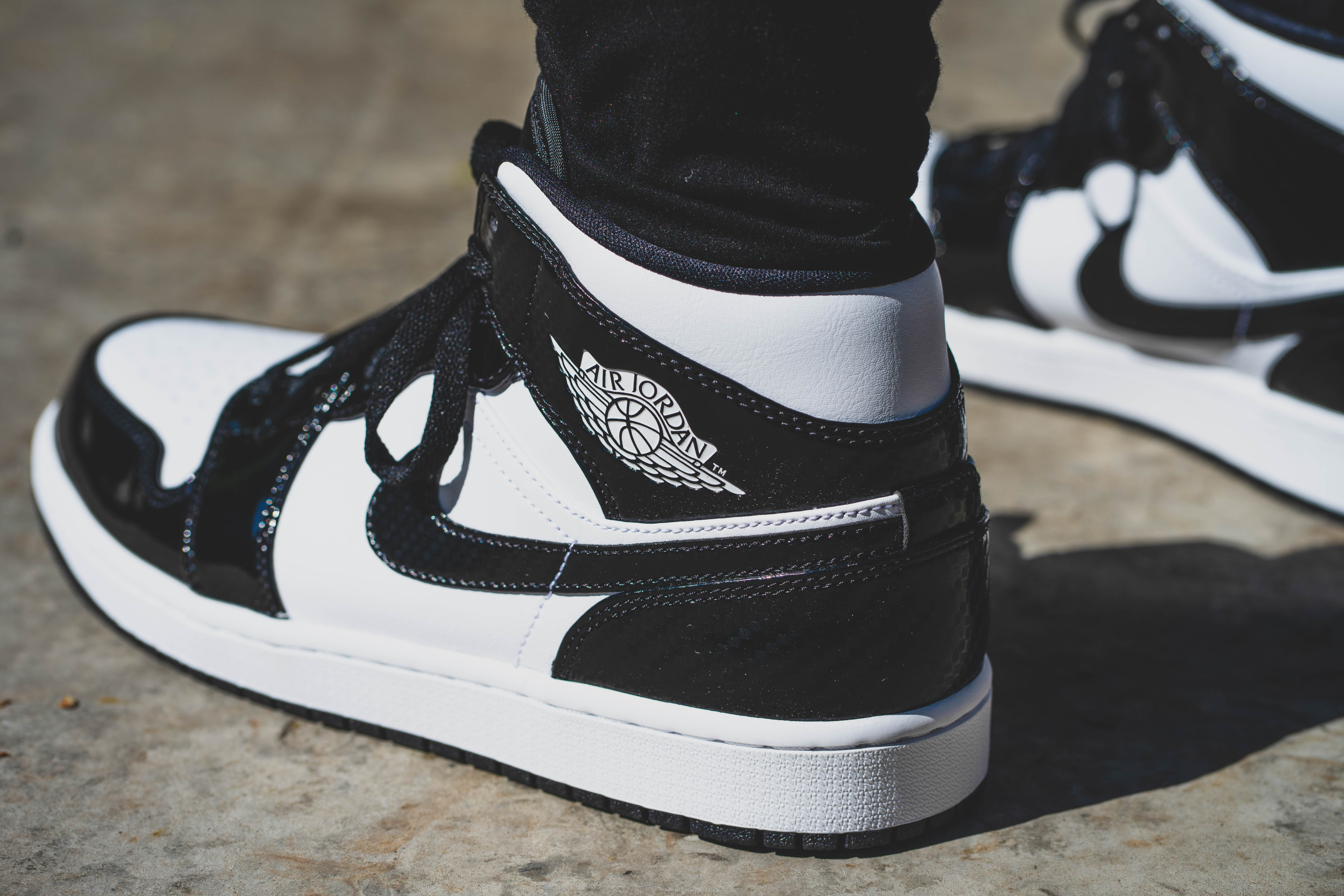 AIR JORDAN 1 MID CARBON FIBER - DD1649 001