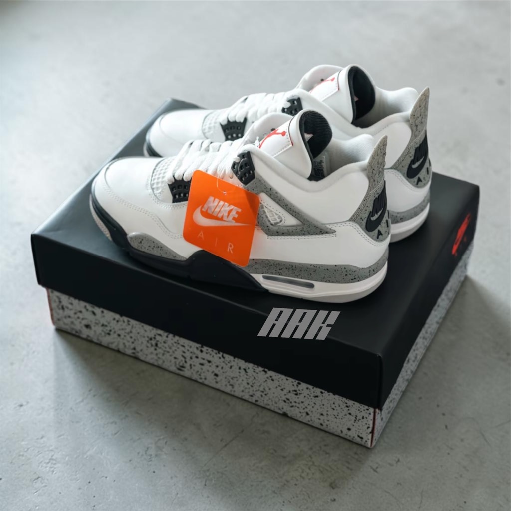 AIR JORDAN 4 RETRO OG ‘WHITE CEMENT’ 2025 (FV5029 100)