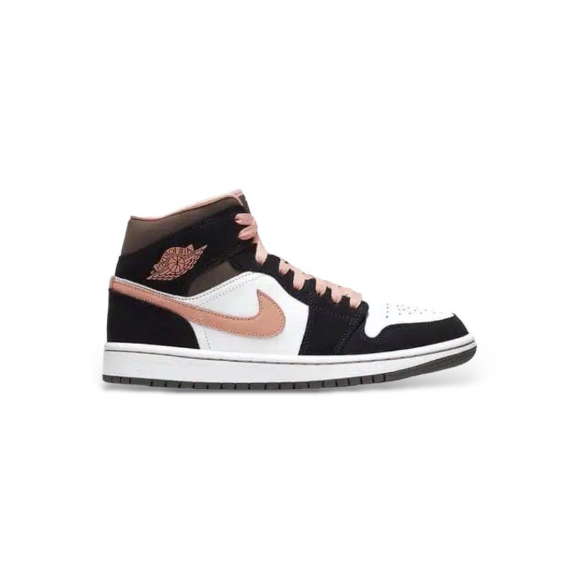 NIKE AIR JORDAN 1 MID SE PEACH MOCHA - (DH0210 100)