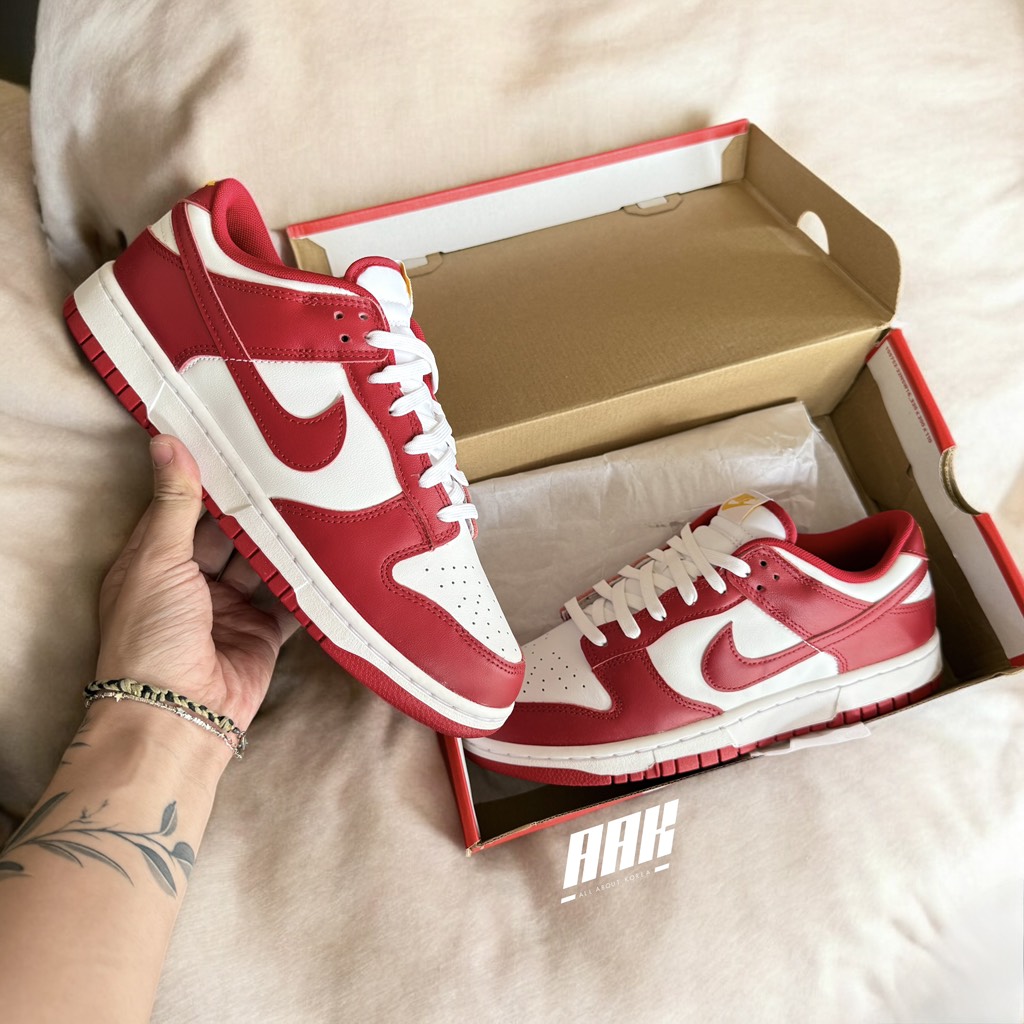 NIKE DUNK LOW RETRO ‘GYM RED’ - (DD1391-602)
