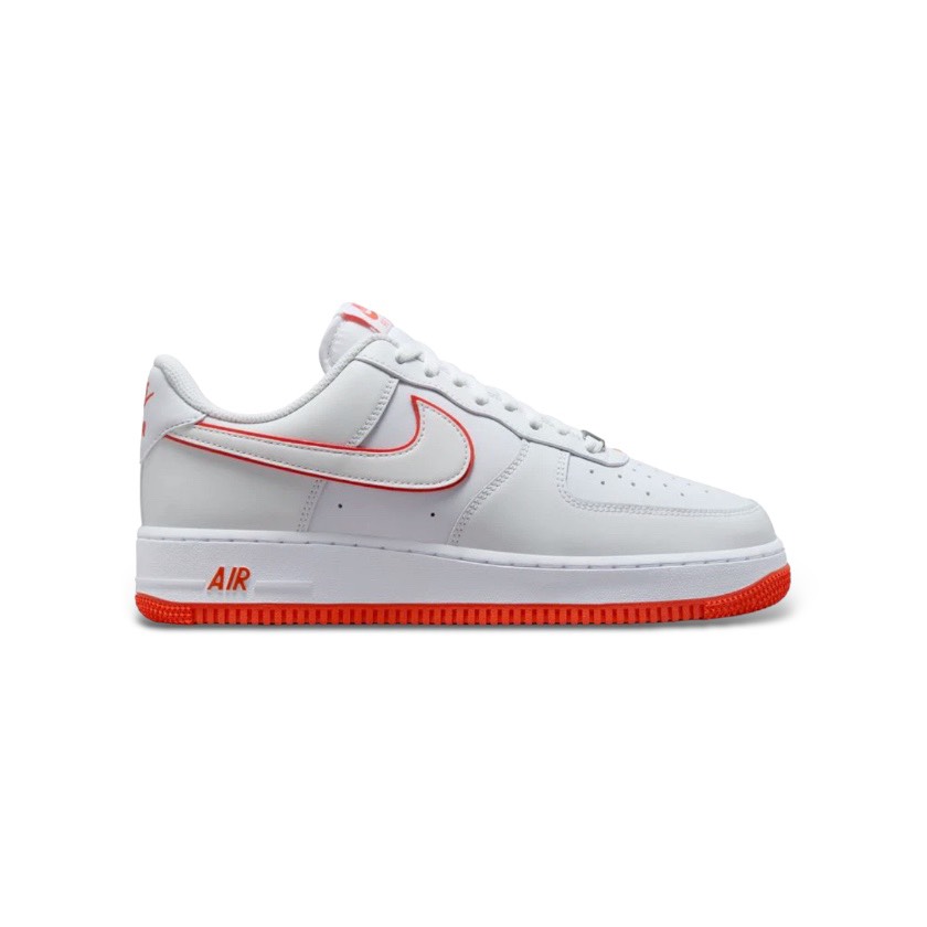 NIKE AIR FORCE 1 LOW '07 'WHITE/PICANTE RED' - DV0788 102