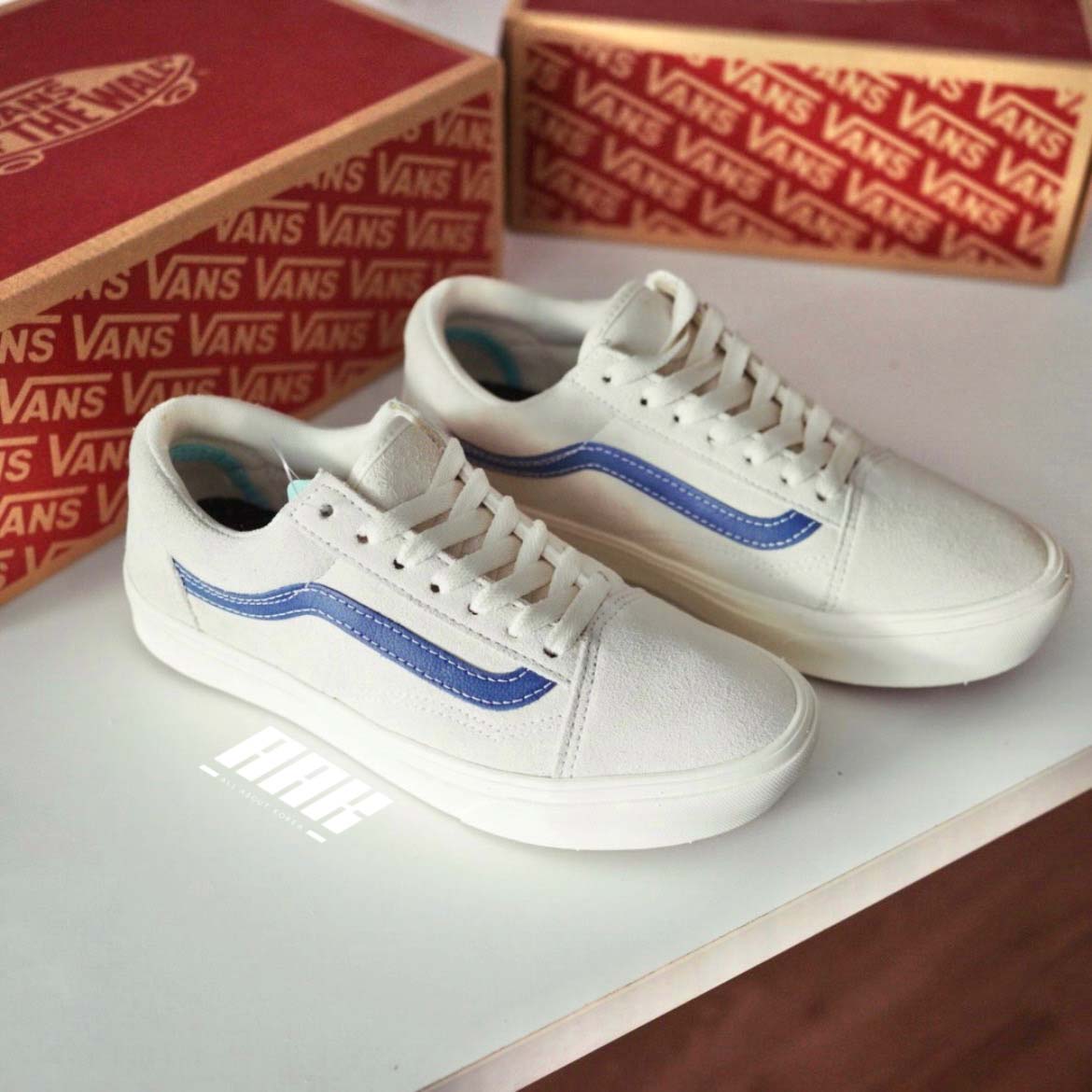 VANS COMFYCRUSH OLD SKOOL LINE BLUE VN0A3WMA2BG