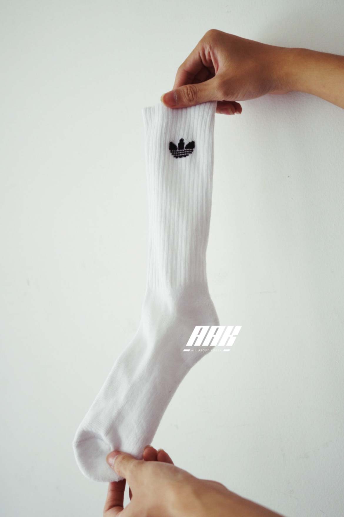 ADIDAS TREFOIL SOCKS - HIGH - WHITE