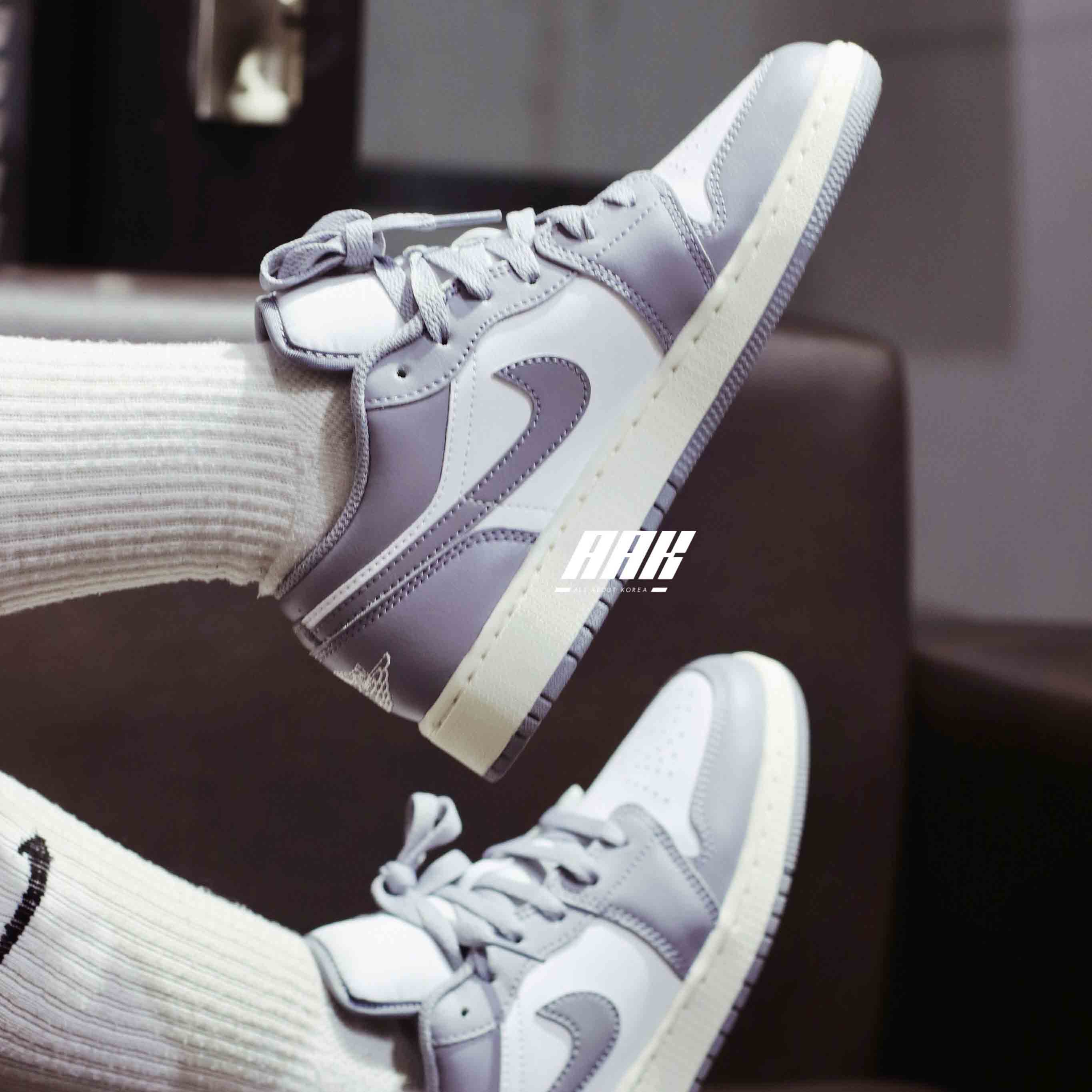 AIR JORDAN 1 VINTAGE GREY LOW - 553560 053