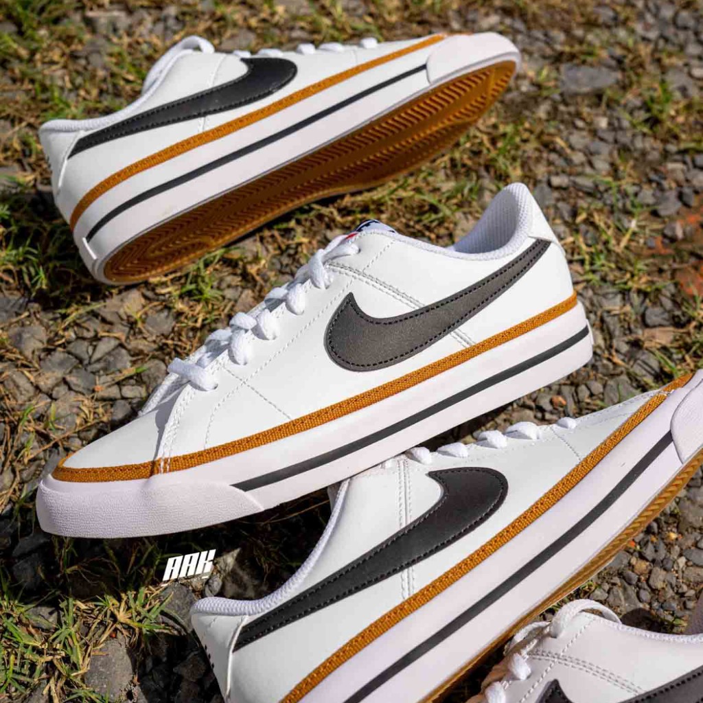 NIKE COURT LEGACY LEATHER "WHITE DESERT OCHRE" DA5380 102