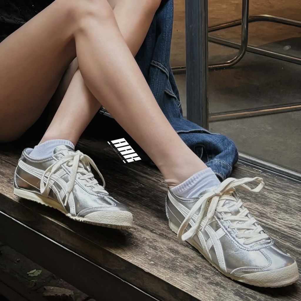 ONITSUKA MEXICO 66 SILVER/OFFWHITE (1183B566-021)
