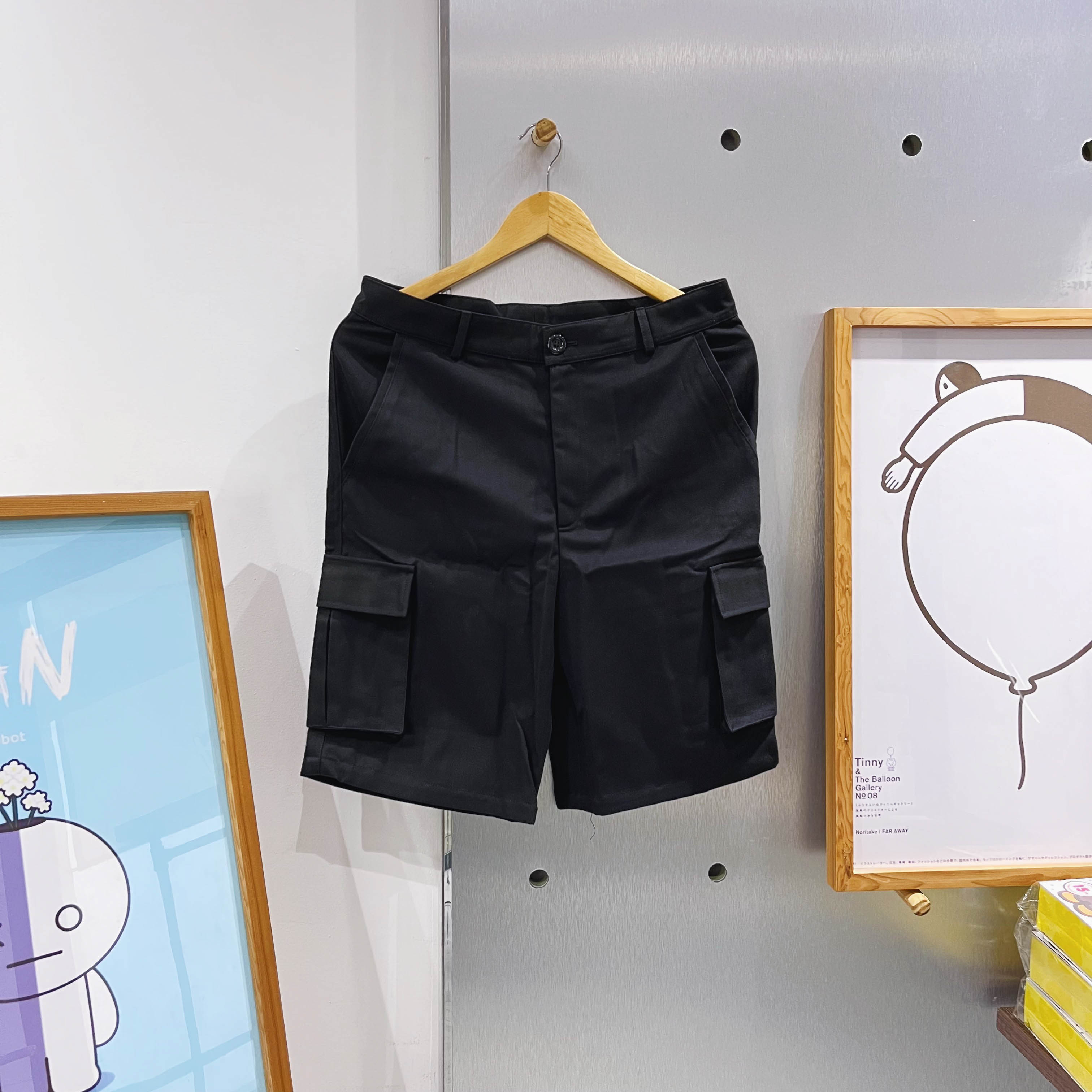 JAESEONG BOX SHORT BLACK