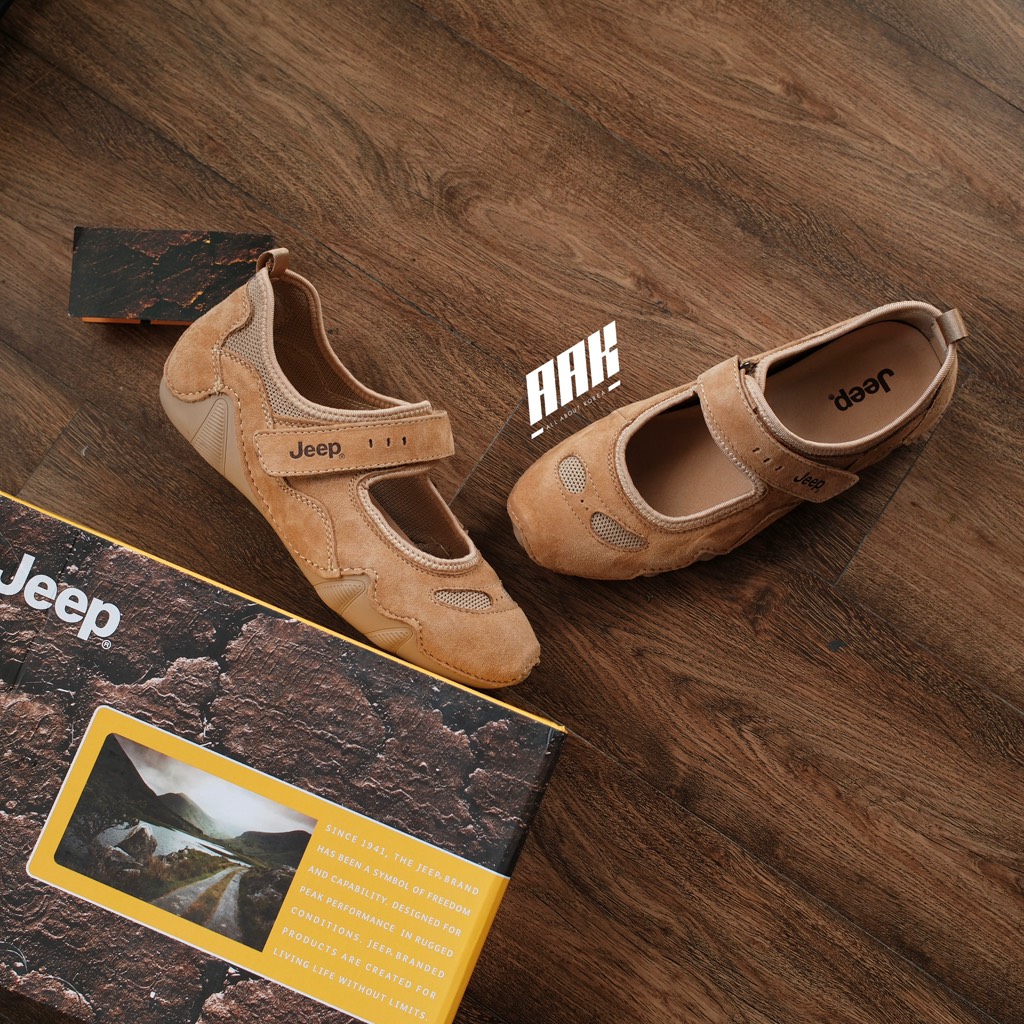 JEEP LIFE STYLE SHOE WOMEN'S LOW-TOP ( BROWN - PX231WAS575)