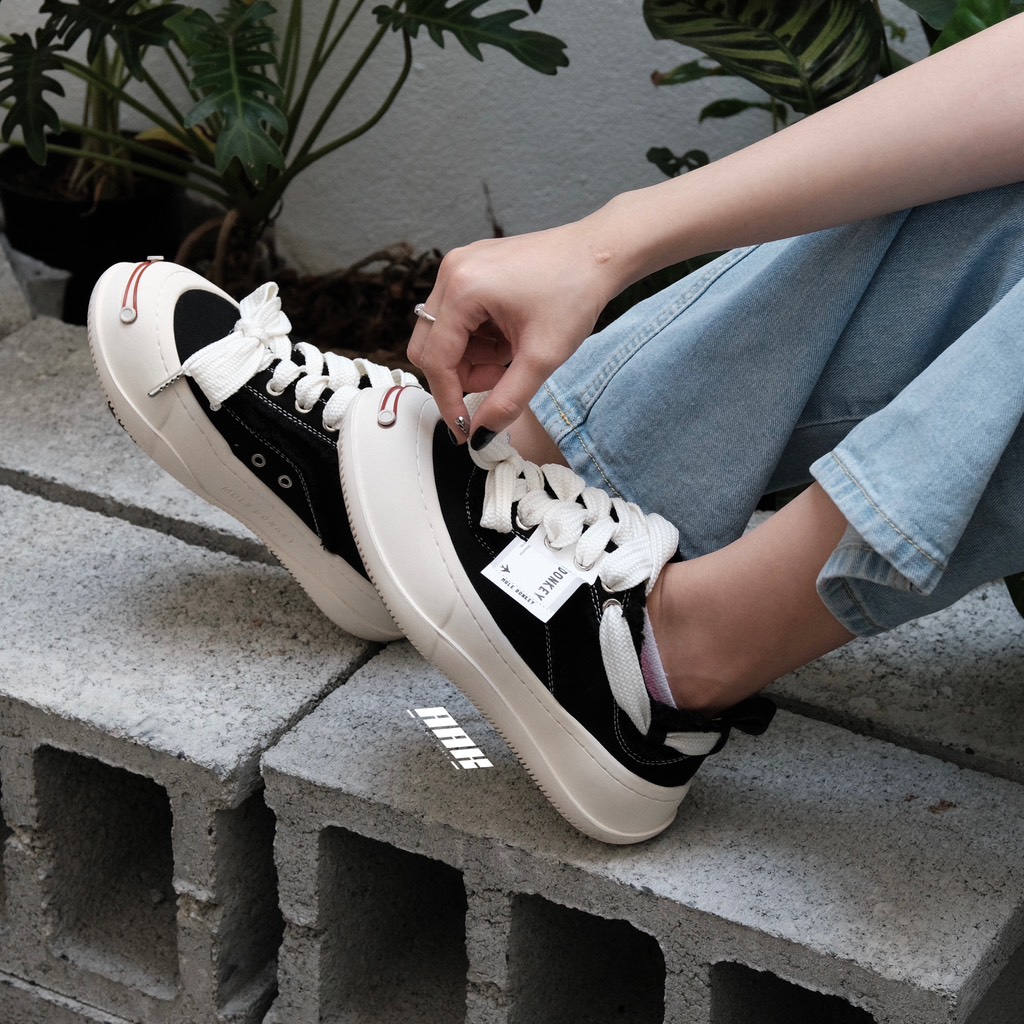 Mule Donkey Sneakers - 22403 - Black