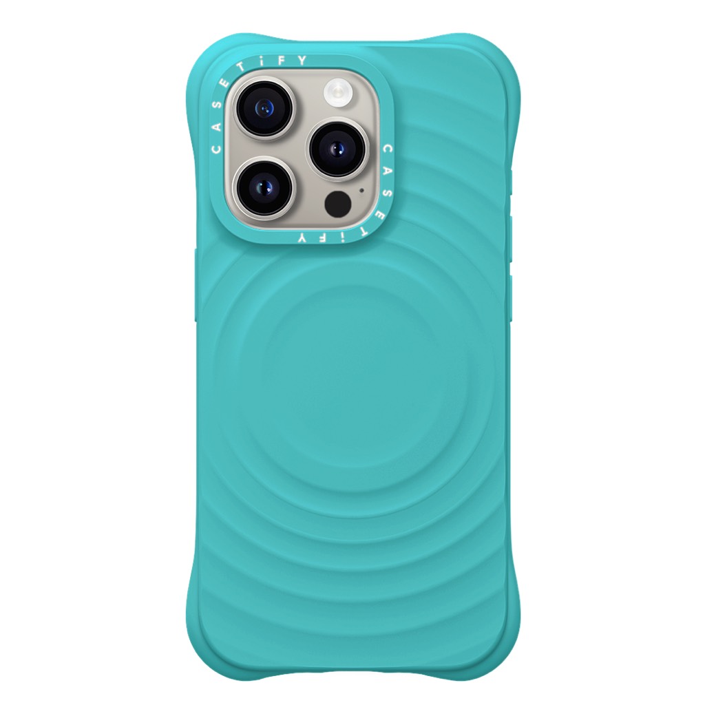 Ripple Case - Mint Blue Essentials by CASETiFY™"