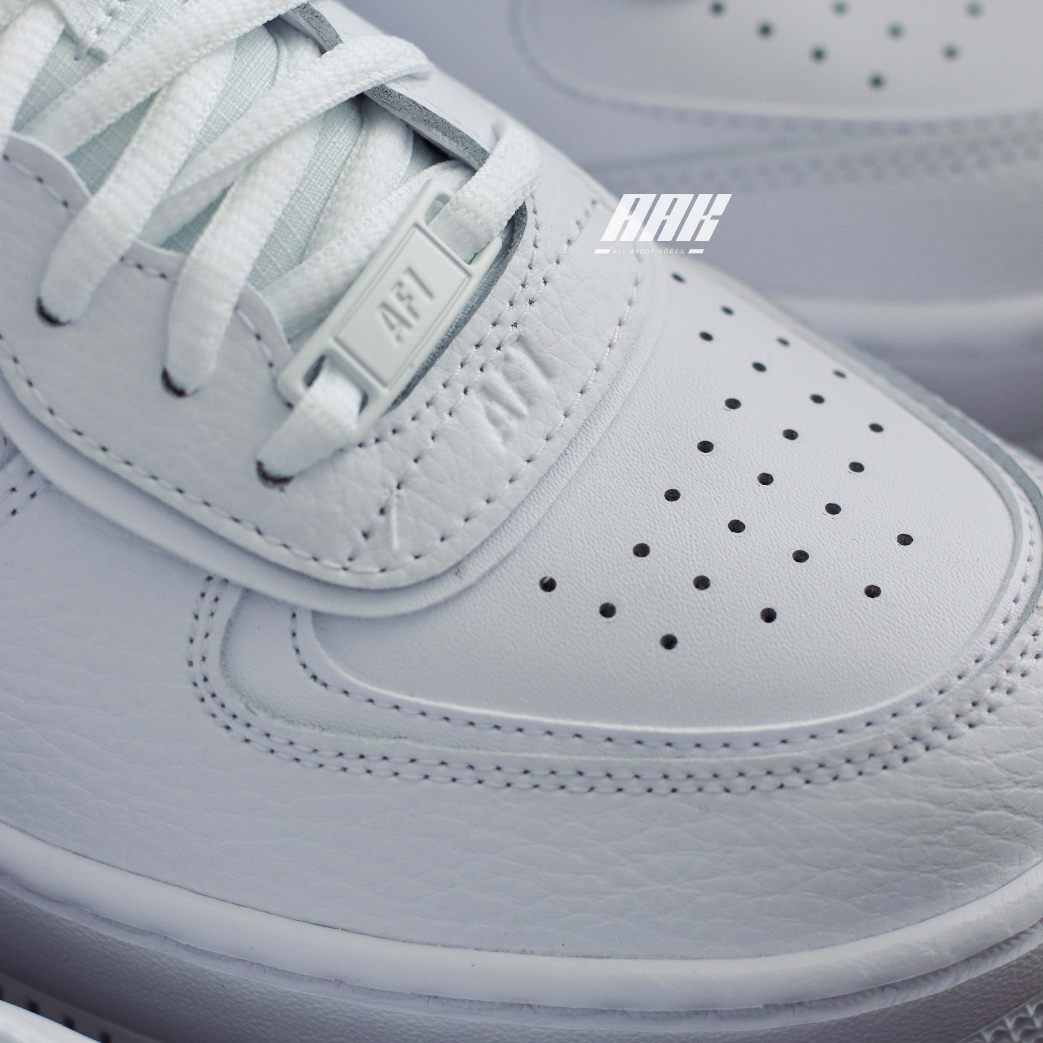 NIKE AIR FORCE 1 SHADOW TRIPLE WHITE - CI0919 100