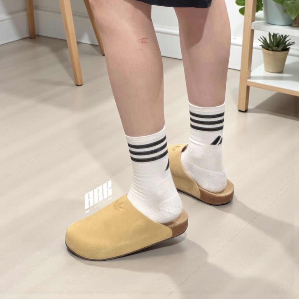 ADIDAS ADIMULE SLIDES "GOLDEN" ( JR3587)