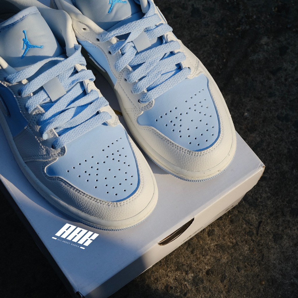 AIR JORDAN 1 LOW ' REVERSE ICE BLUE ' ( DV1299 104)