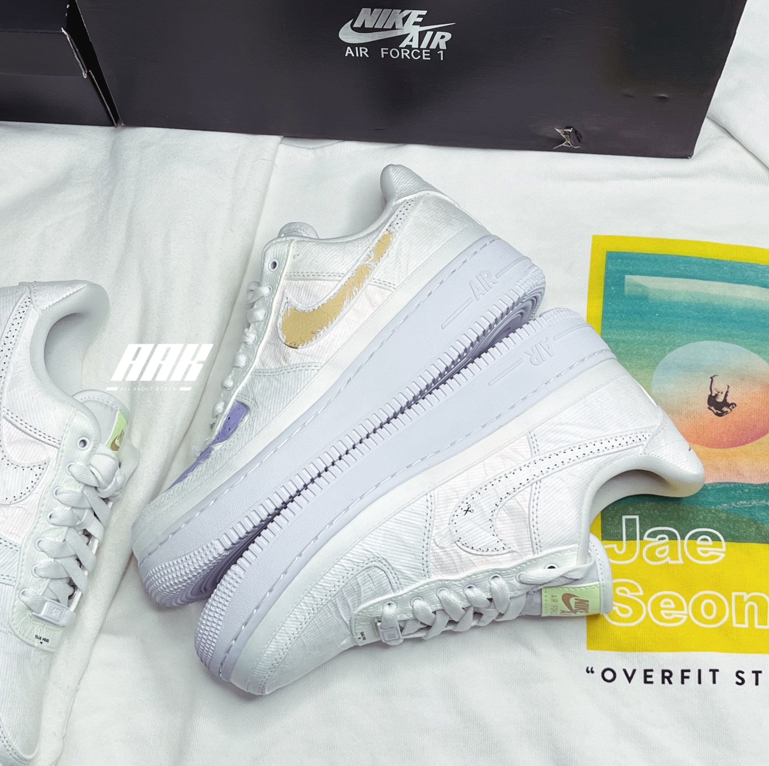 NIKE AIR FORCE 1 LOW PASTEL REVEAL - DJ6901 600