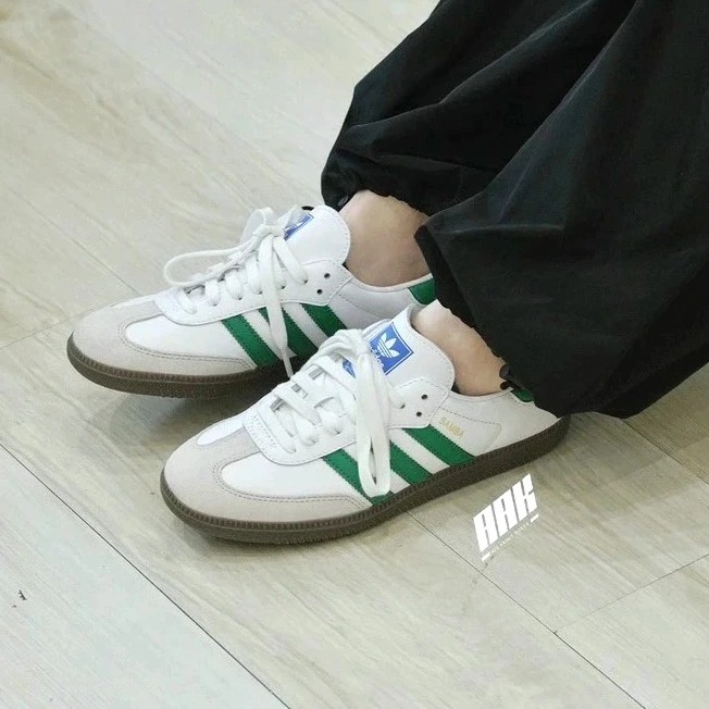 ADIDAS SAMBA OG (IG1024) WHITE/ GREEN