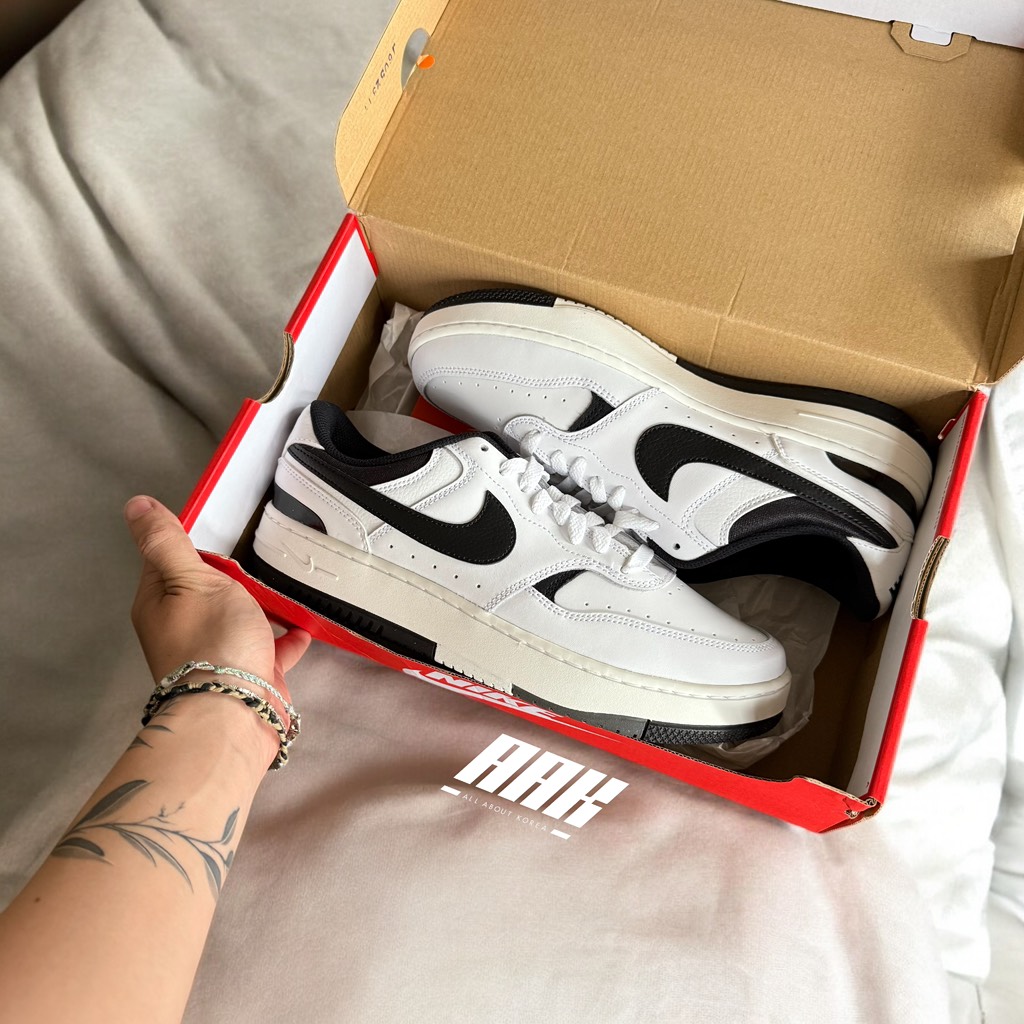 NIKE GAMMA FORCE 'WHITE BLACK' - DX9176 100